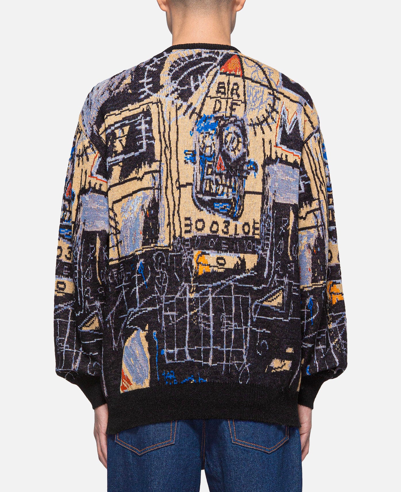 Wacko Maria - Jean-Michel Basquiat Cardigan (Type-1) (Multi