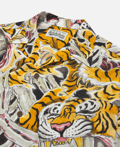 Wacko Maria - Tim Lehi Hawaiian L/S Shirt (Type-2)(Yellow