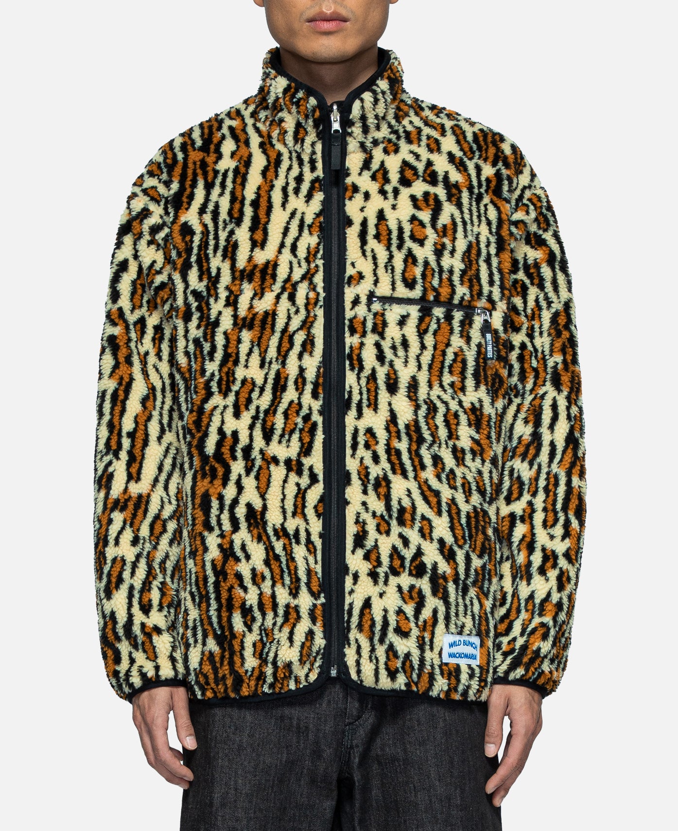 WACKO MARIA REVERSIBLE BOA FLEECE JACKET-